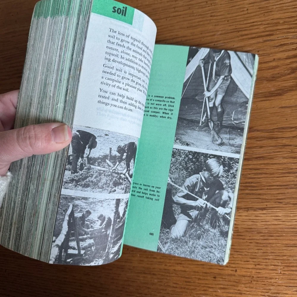 Boy Scouts of America‎ FIELD BOOK 1980 Printing 2nd Ed Camping Survival Skills